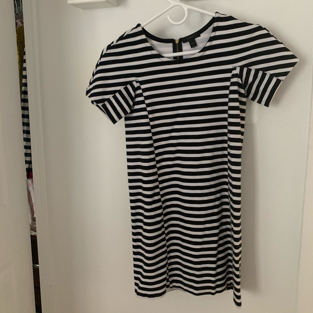 JCrew Striped dress
